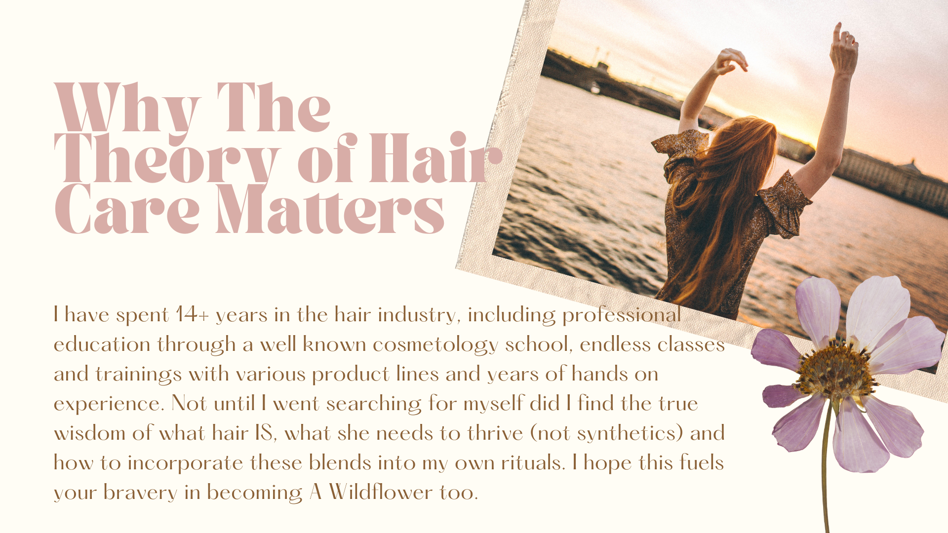 Folklore of Wildflower and The Rose Hair Care Workshop